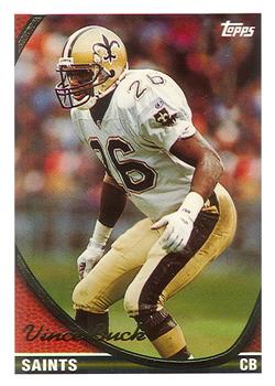 Vince Buck New Orleans Saints 1994 Topps NFL #221